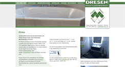 Desktop Screenshot of fliesen-dresen.de